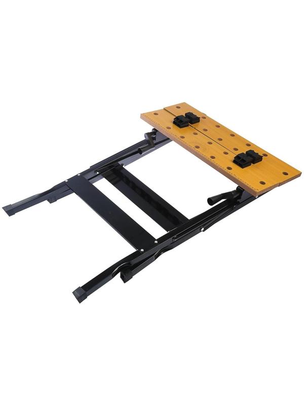 Верстак-тиски ТУНДРА, складной, 605 х 635 х 780 мм, профиль 25 х 25 мм, нагрузка до 100 кг