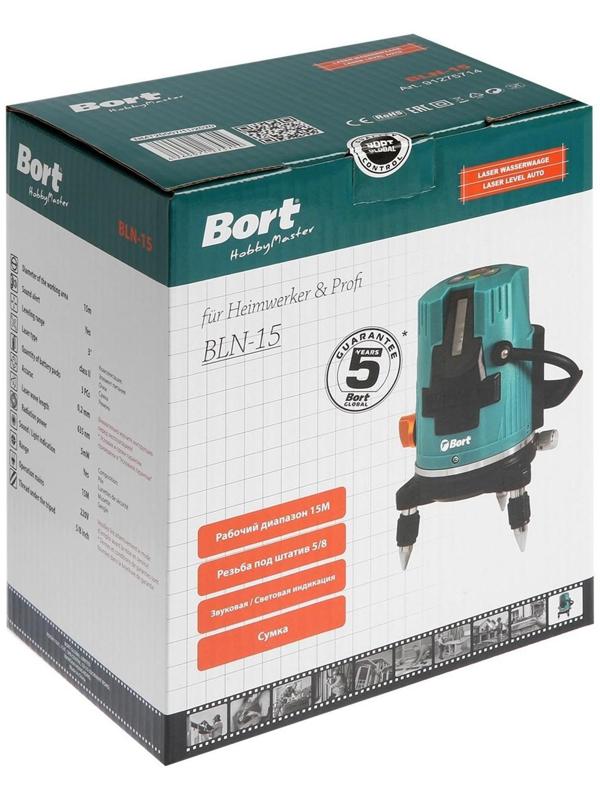Уровень лазерный автоматический Bort BLN-15