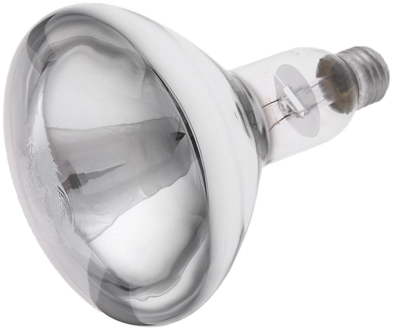 Лампа инфракрасная, 250 Вт, Е 27, 220В, длина волны 1100-1150 нм, белая колба