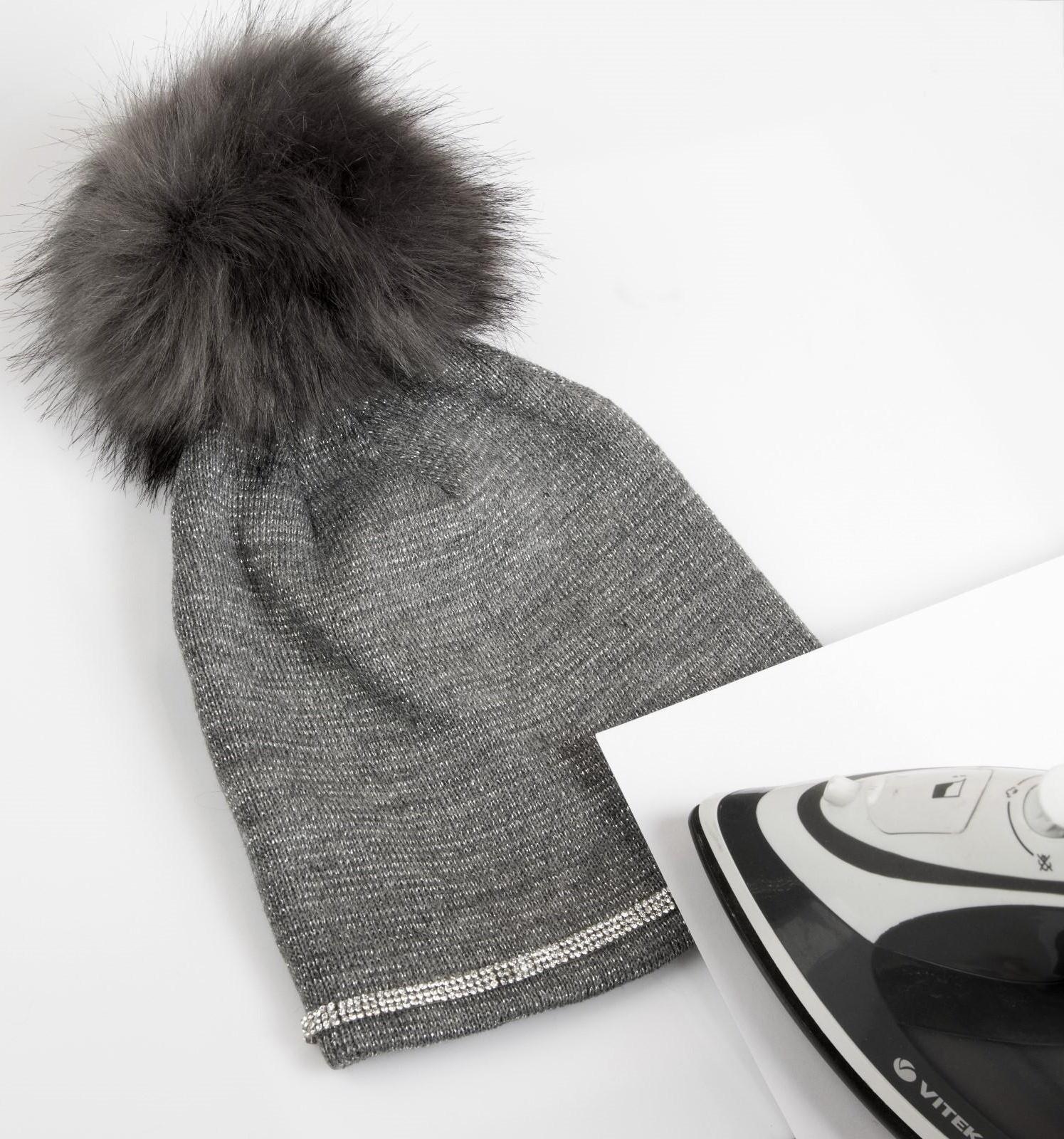 Стразы термоклеевые на листе, d = 3 мм, 40 × 24 см, цвет графитовый