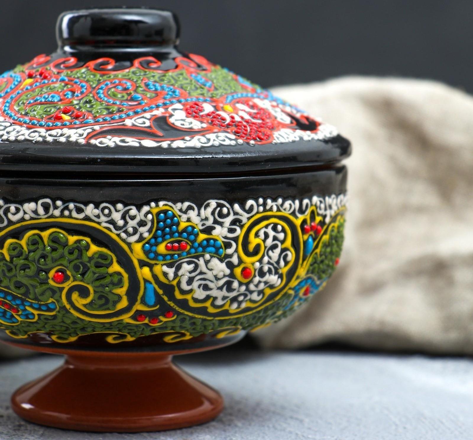 Сахарница Риштанская Керамика 