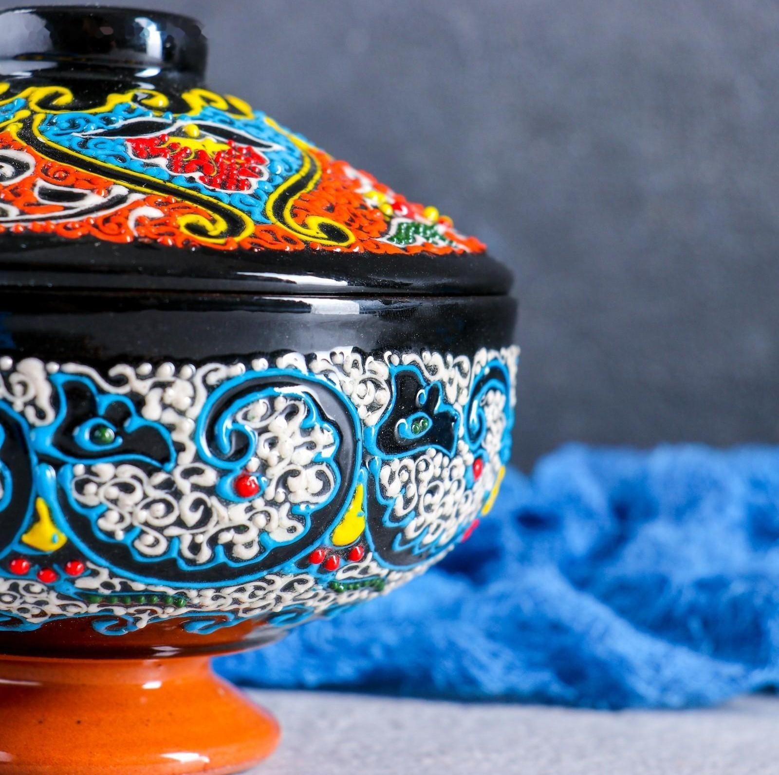 Сахарница Риштанская Керамика 