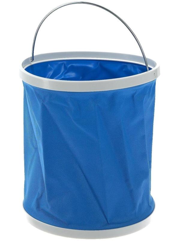 Ведро складное 11 л, автомобильное, синий
