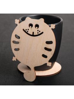Подставка под кружку «Котёнок», 9×9 см