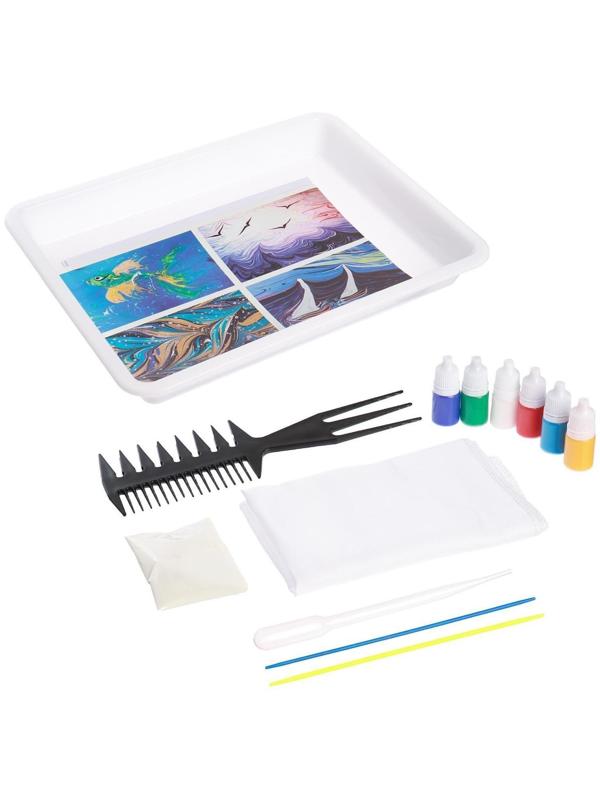 Набор для творчества. Рисование на воде: эбру «Морские мотивы»