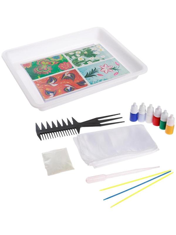 Набор для творчества. Рисование на воде: эбру «Цветочный сад»