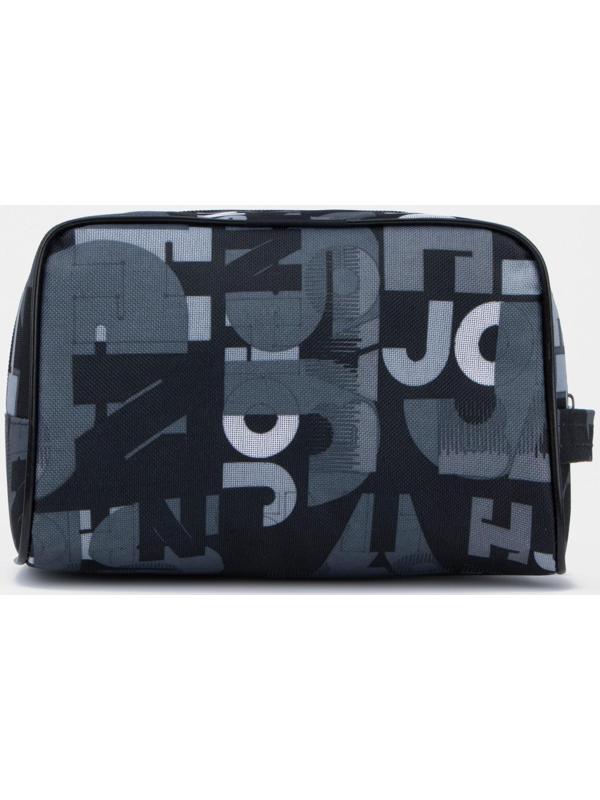 Косметичка на молнии, с подкладом, цвет чёрный