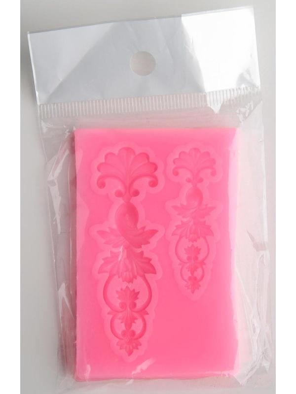 Молд «Цветочный узор», 7,7×5 см, цвет МИКС