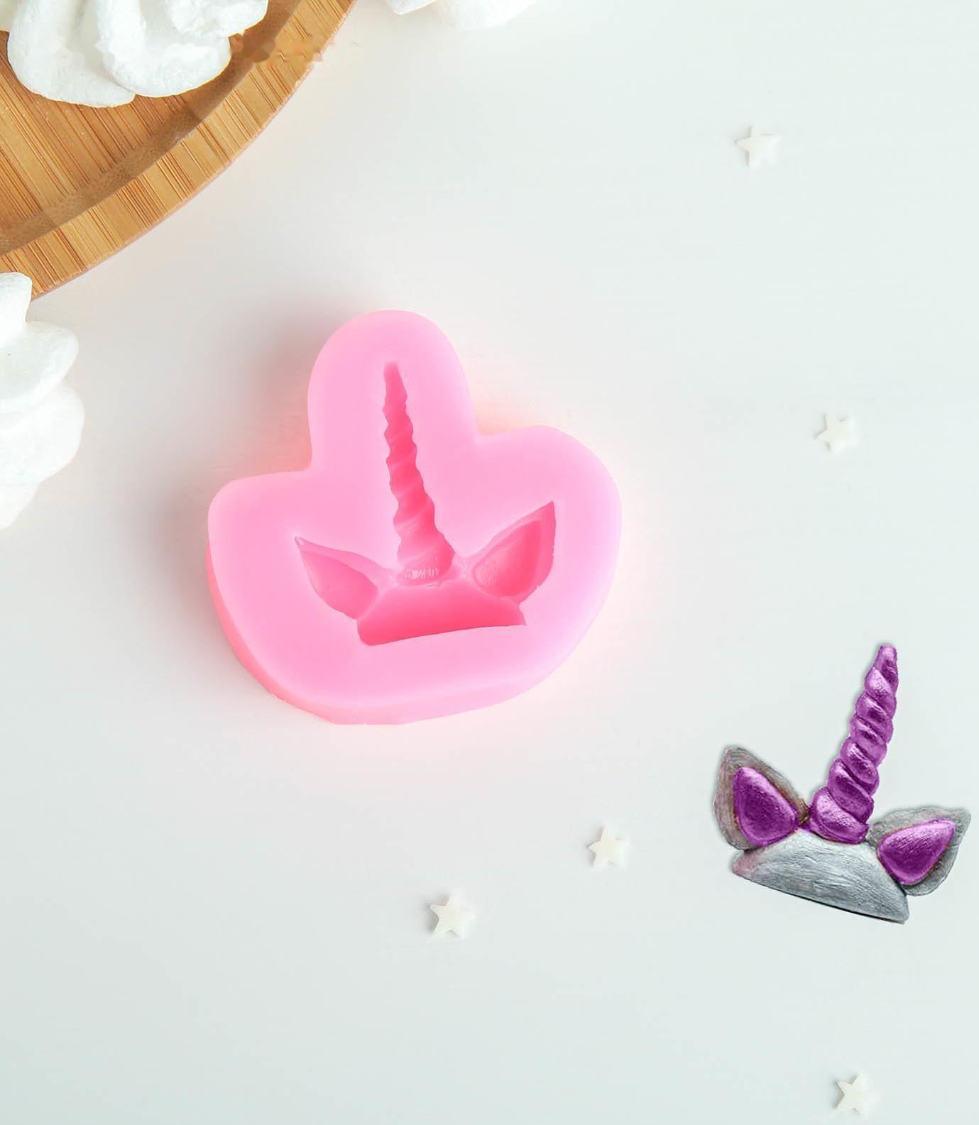 Молд «Единорог», 6,5×6,5 см , цвет МИКС