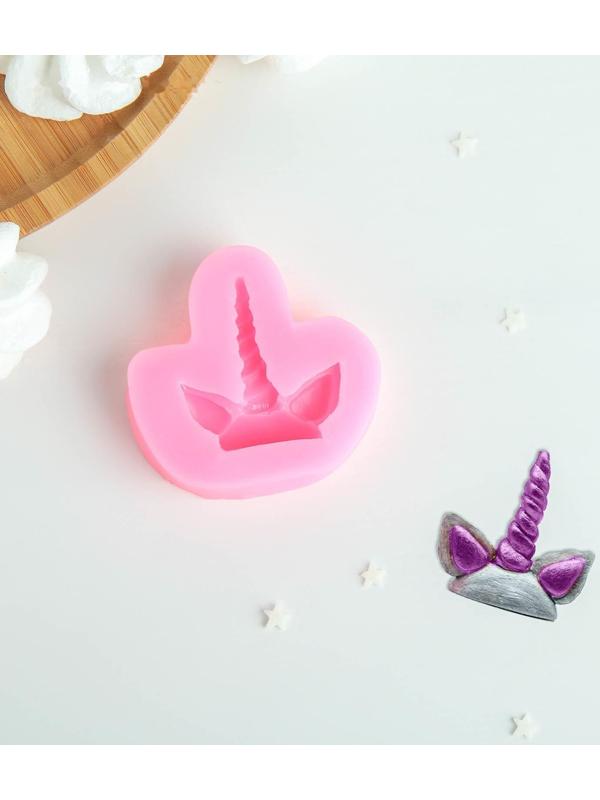 Молд «Единорог», 6,5×6,5 см , цвет МИКС