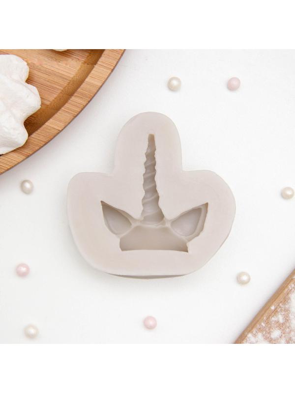 Молд «Единорог», 6,5×6,5 см , цвет МИКС