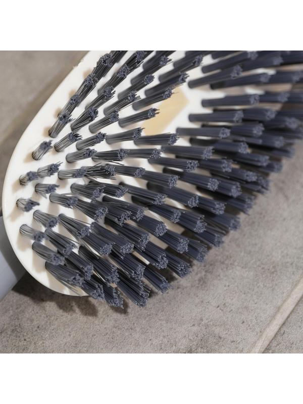 Щётка универсальная с поворотной насадкой Доляна, 18×7,5×115 см