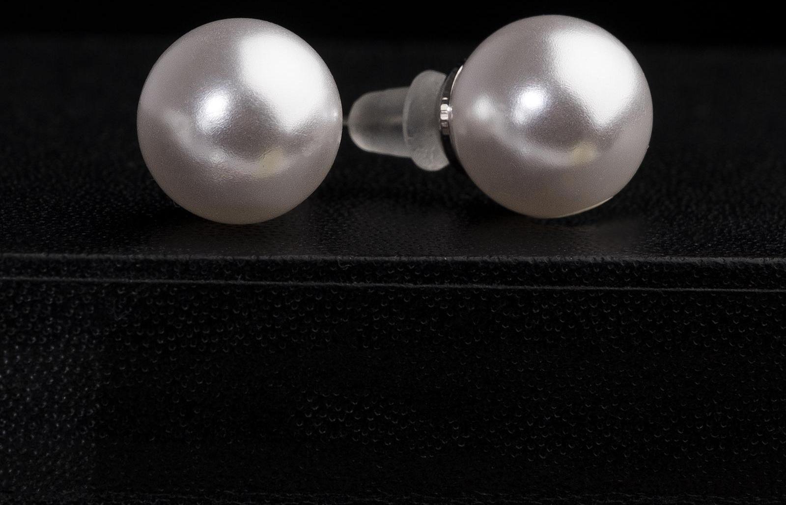 Серьги с жемчугом 