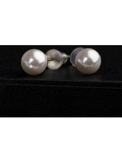 Серьги с жемчугом 