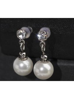 Серьги с жемчугом 