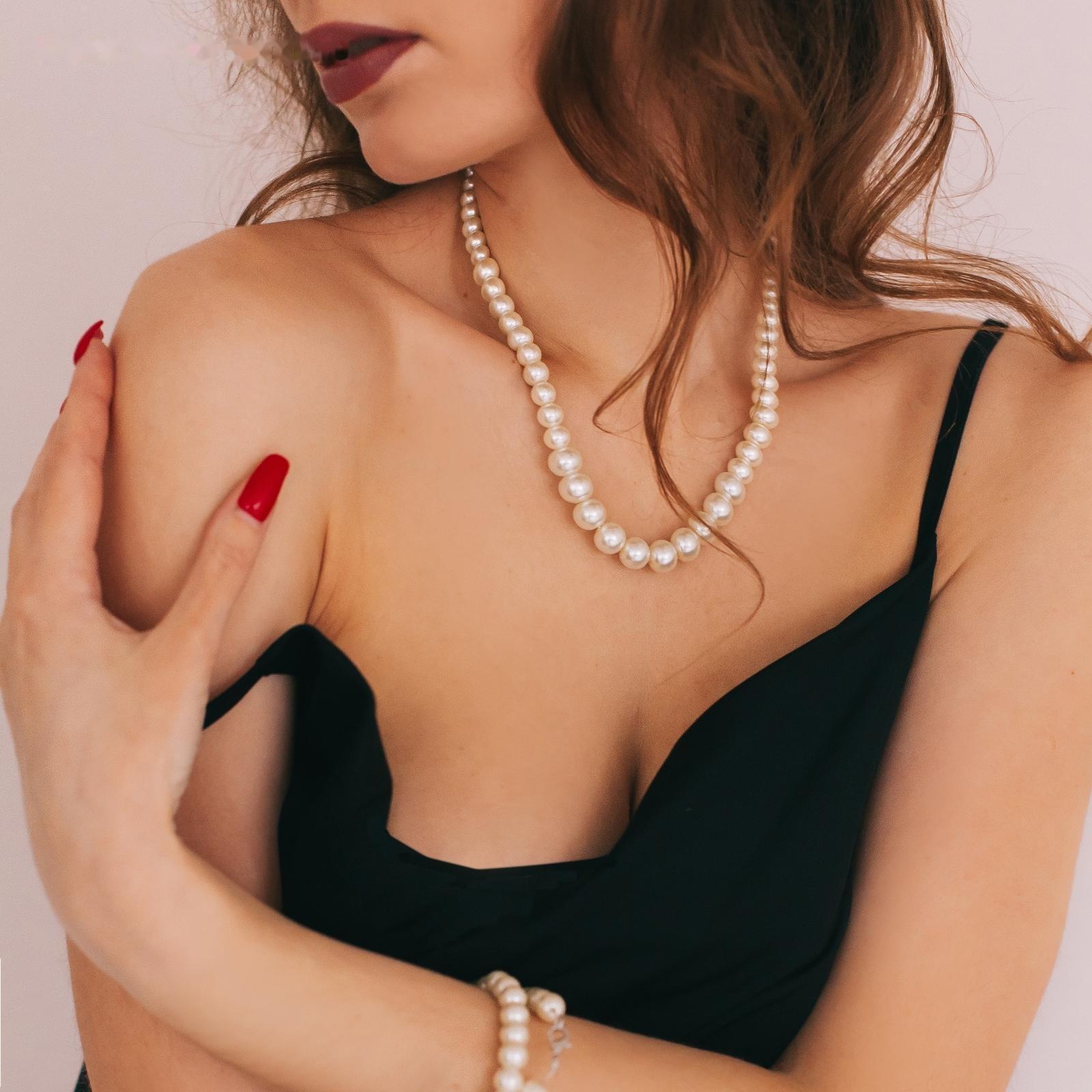 Бусы жемчуг 