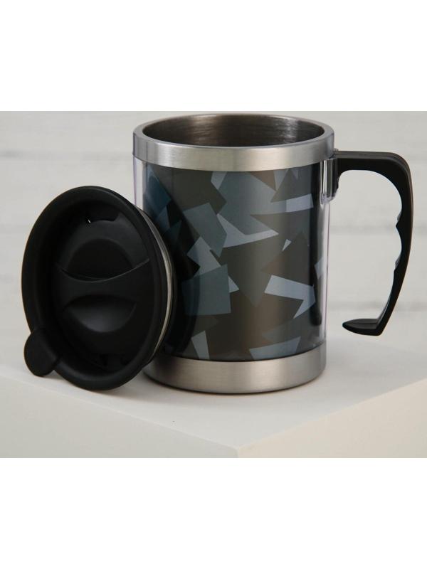 Термокружка «Настоящий герой», 400 мл, сохраняет тепло 2 ч