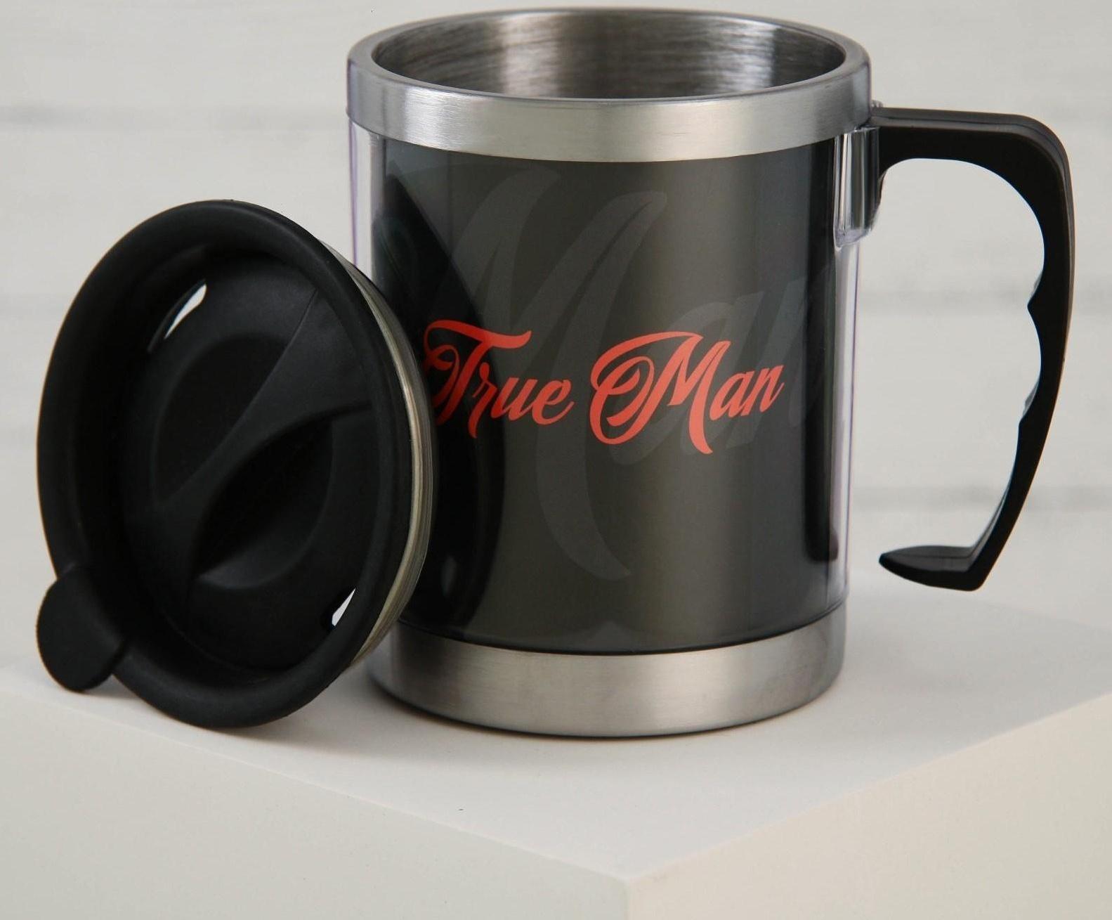 Термокружка True man, 400 мл, сохраняет тепло 2 ч