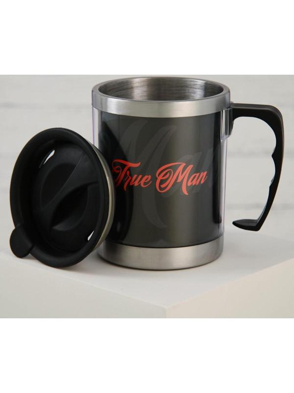 Термокружка True man, 400 мл, сохраняет тепло 2 ч