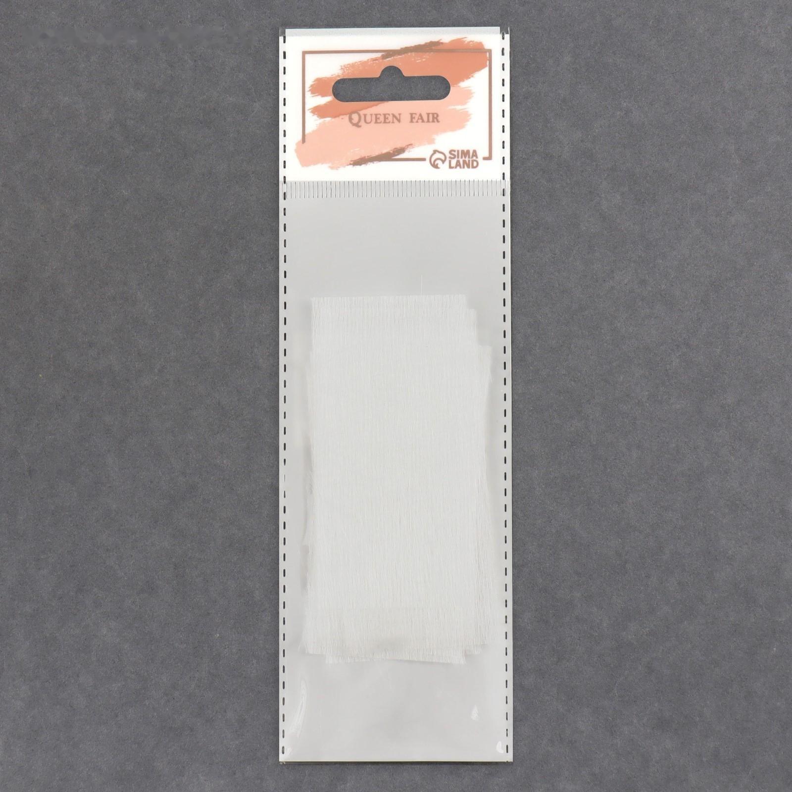 Стекловолокно для наращивания ногтей, 10 листов, 8 × 4 см