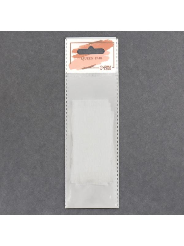 Стекловолокно для наращивания ногтей, 10 листов, 8 × 4 см