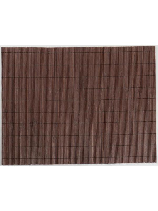 Салфетка сервировочная на стол «Гладь», 45×30 см, цвет коричневый