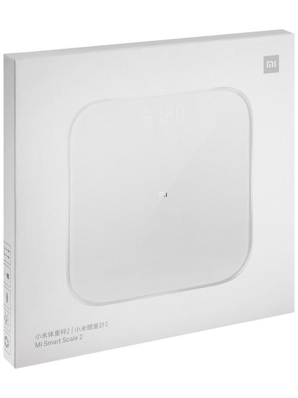 Весы Xiaomi Mi Smart Scale 2, электронные, диагностические, до 150 кг, белые