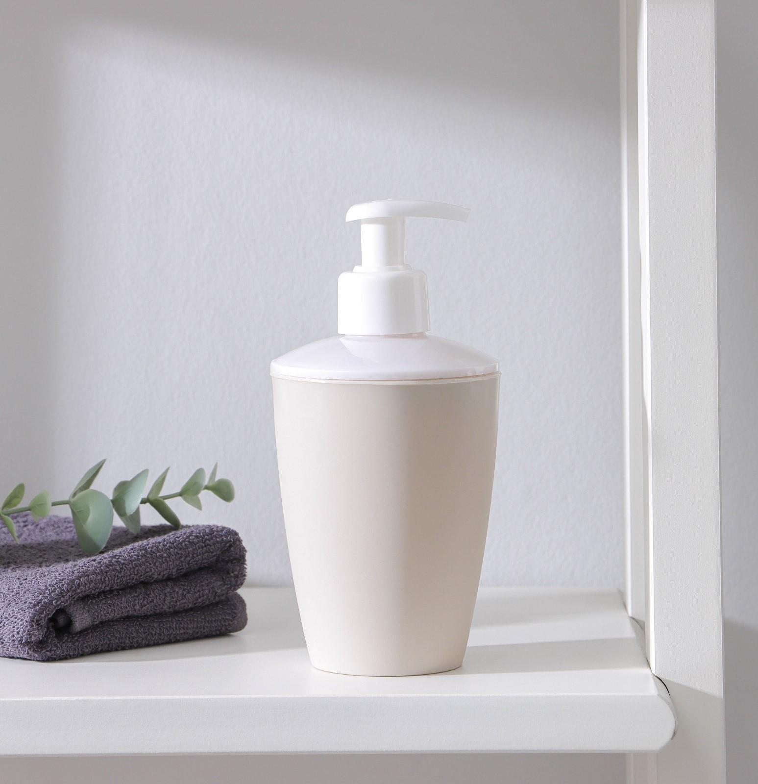 Дозатор для жидкого мыла «Стиль», 400 мл, цвет МИКС