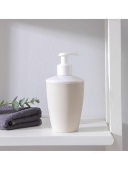 Дозатор для жидкого мыла «Стиль», 400 мл, цвет МИКС