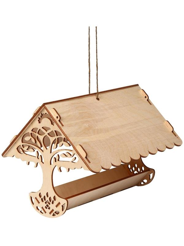 Кормушка для птиц «Узорное дерево», 23 × 21 × 15 см