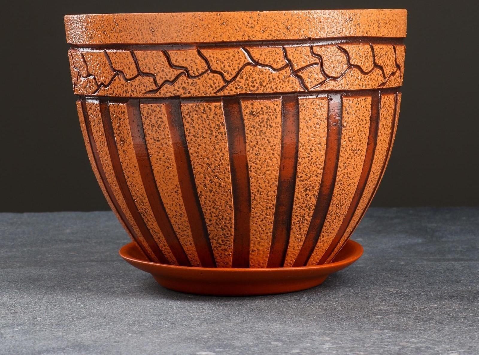 Горшок цветочный ренессанс 3,6 л