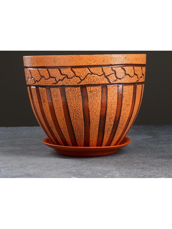 Горшок цветочный ренессанс 3,6 л