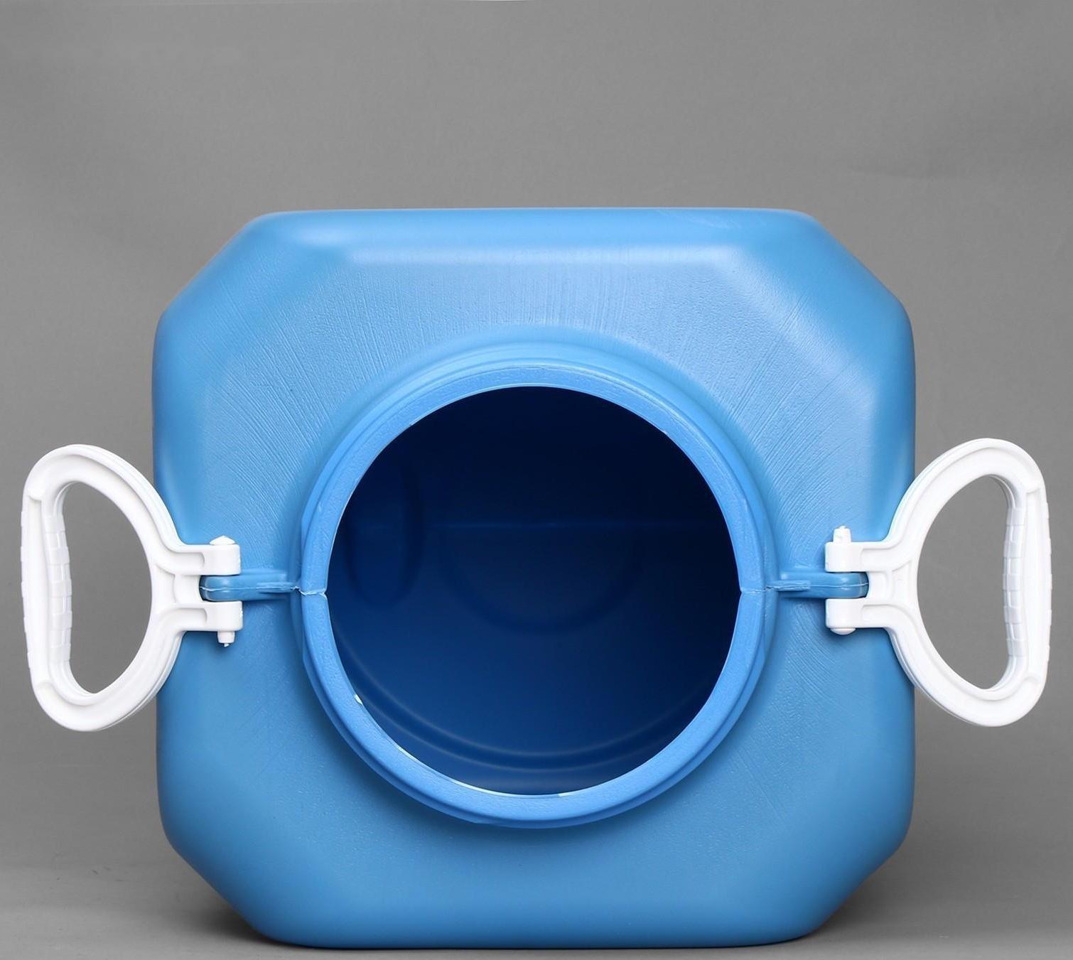 Фляга пищевая, 60 л, горловина 19 см, 4 ручки