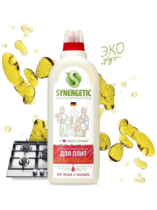 Чистящее средство Synergetic, гель, для плит, 750 мл