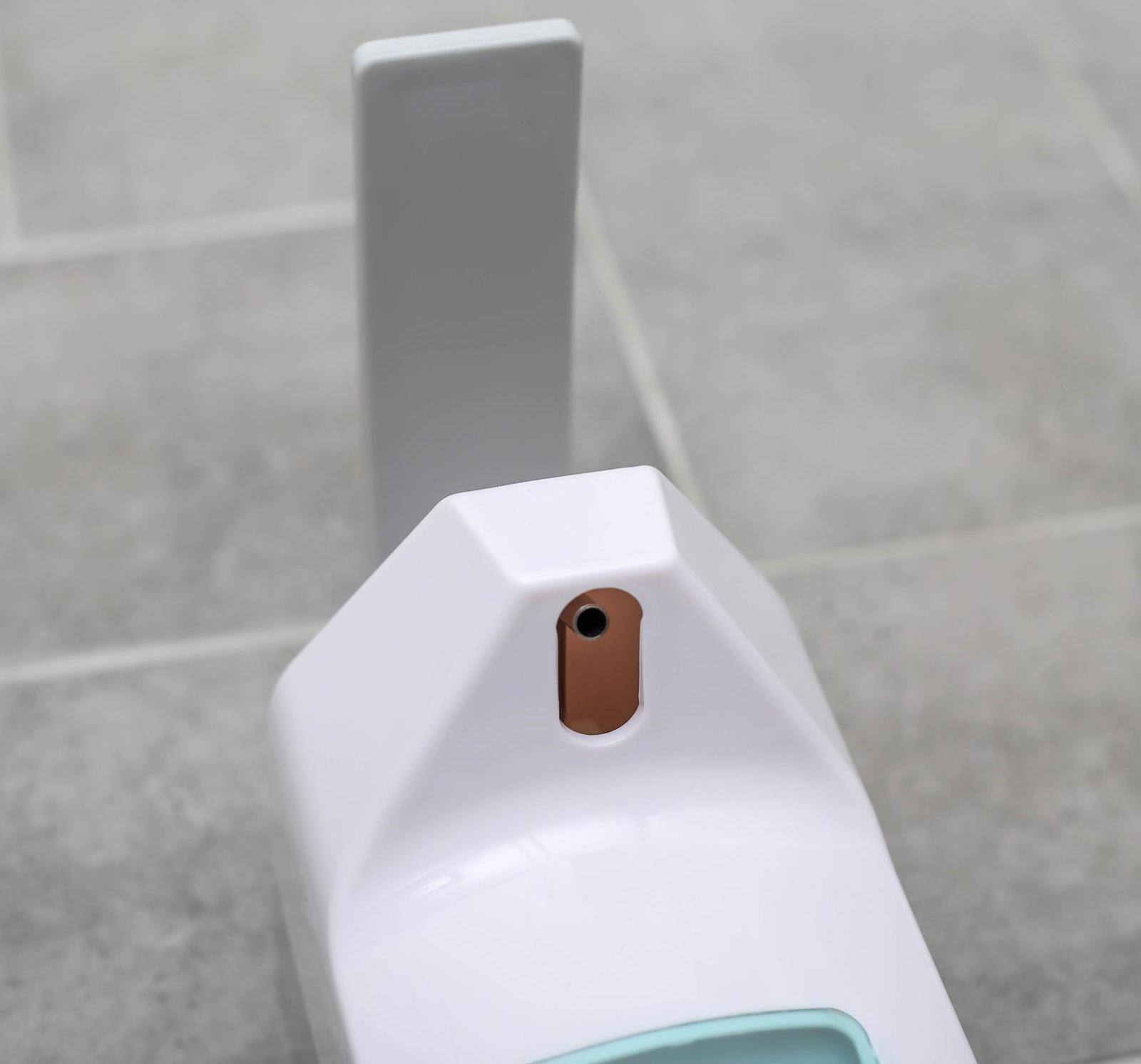 Диспенсер для антисептика/жидкого мыла локтевой, 1 л, пластик, цвет белый