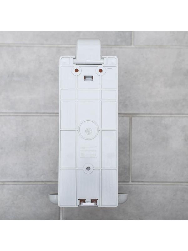 Диспенсер для антисептика/жидкого мыла локтевой, 1 л, пластик, цвет белый