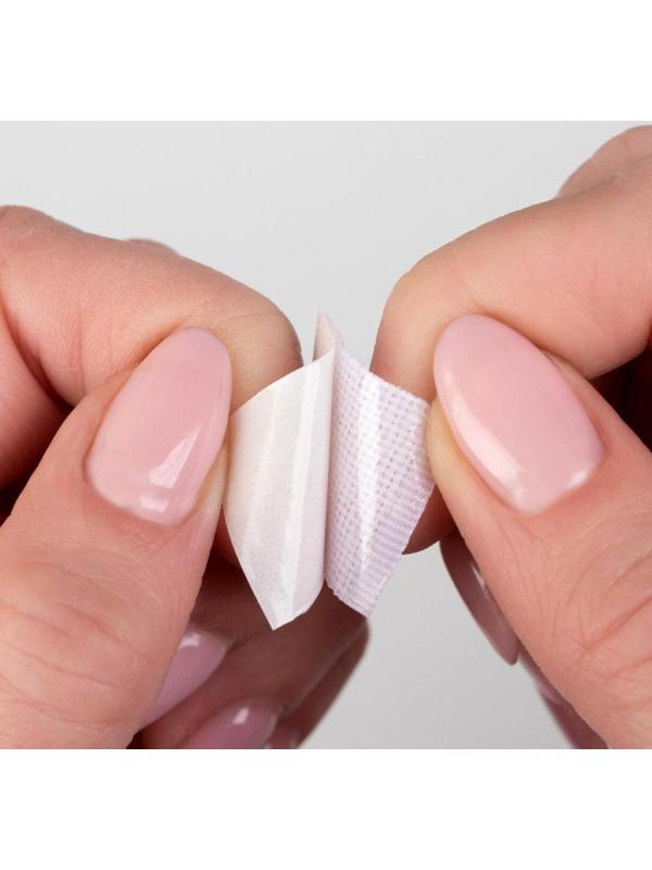 Набор липучек на клеевой основе, 2 × 2 см, 10 шт, цвет белый