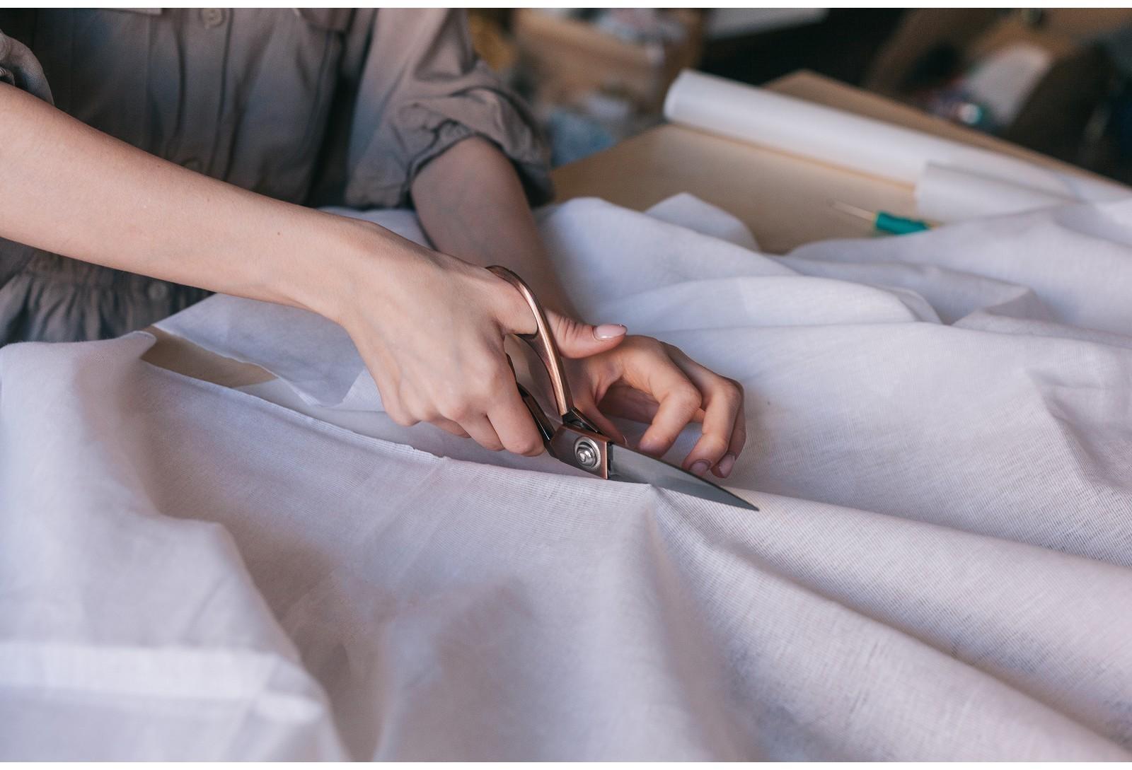 Ножницы закройные, скошенное лезвие, 8,5