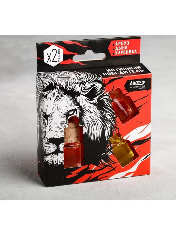 Набор ароматизаторов со сменным блоком арбуз, дыня, клубника