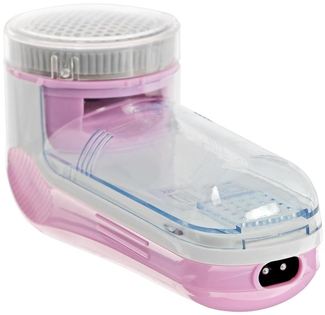 Машинка для удаления катышков Centek CT-2473, 3 Вт, от АКБ, бело-розовая