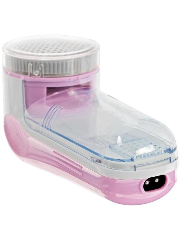 Машинка для удаления катышков Centek CT-2473, 3 Вт, от АКБ, бело-розовая