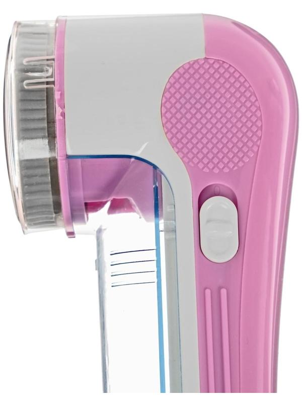 Машинка для удаления катышков Centek CT-2473, 3 Вт, от АКБ, бело-розовая