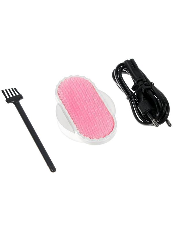 Машинка для удаления катышков Centek CT-2473, 3 Вт, от АКБ, бело-розовая