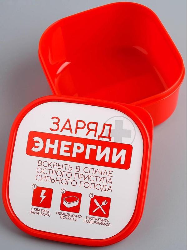 Ланч-бокс «Заряд энергии», 700 мл