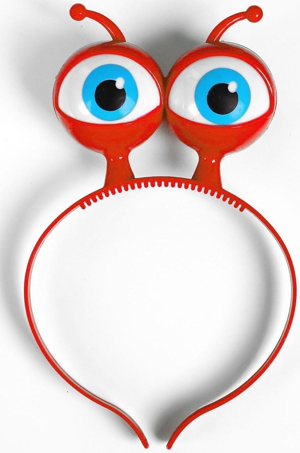 Карнавальный ободок «Глазки», световой, цвета МИКС