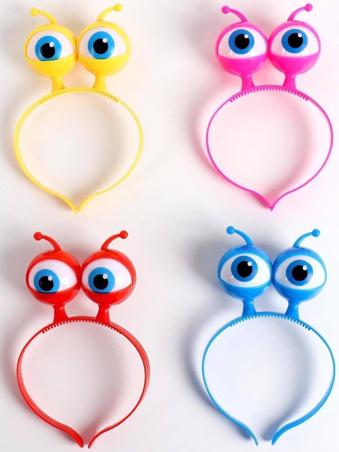 Карнавальный ободок «Глазки», световой, цвета МИКС