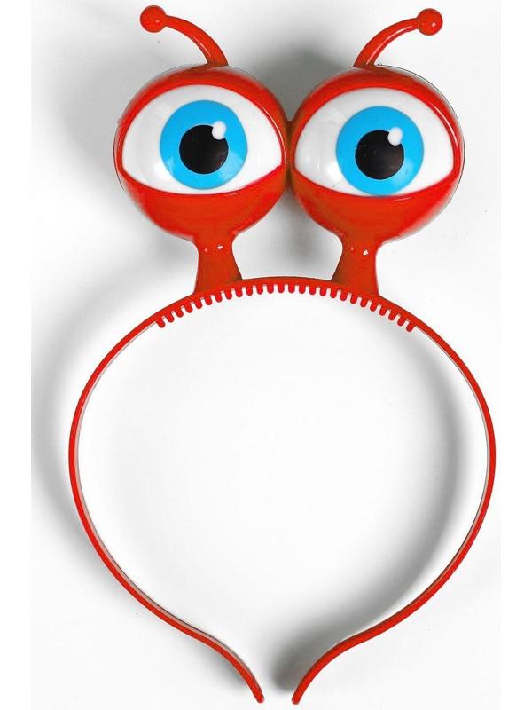 Карнавальный ободок «Глазки», световой, цвета МИКС
