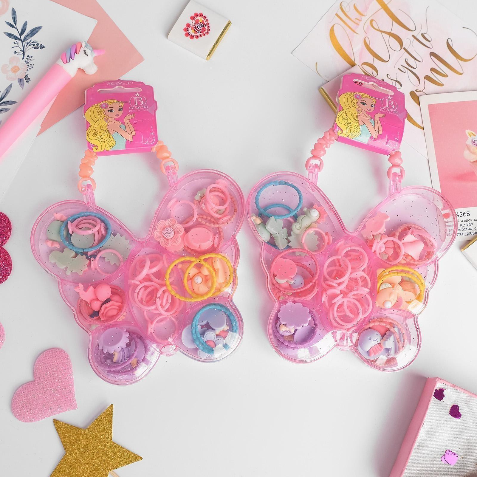 Комплект детский для создания колец + 2 резинки 