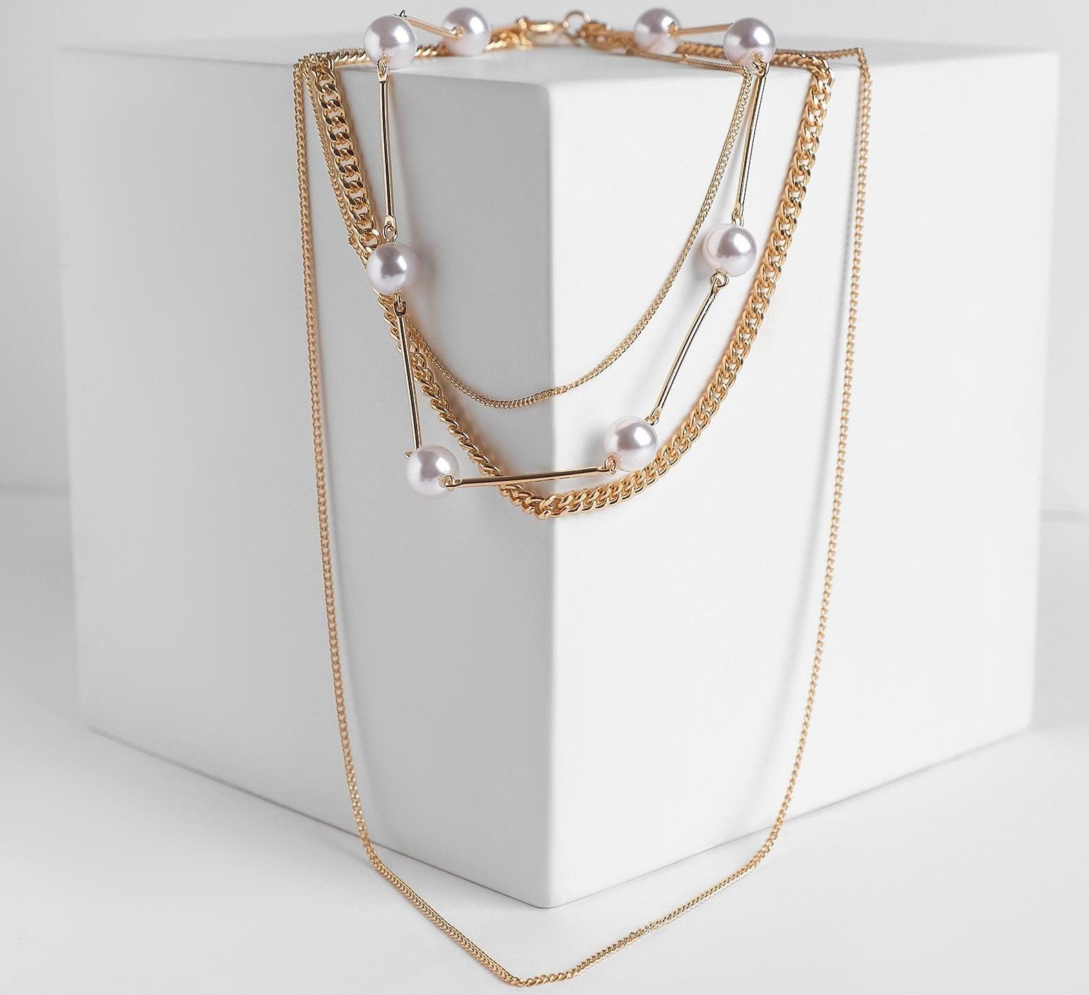 Бусы с жемчугом 