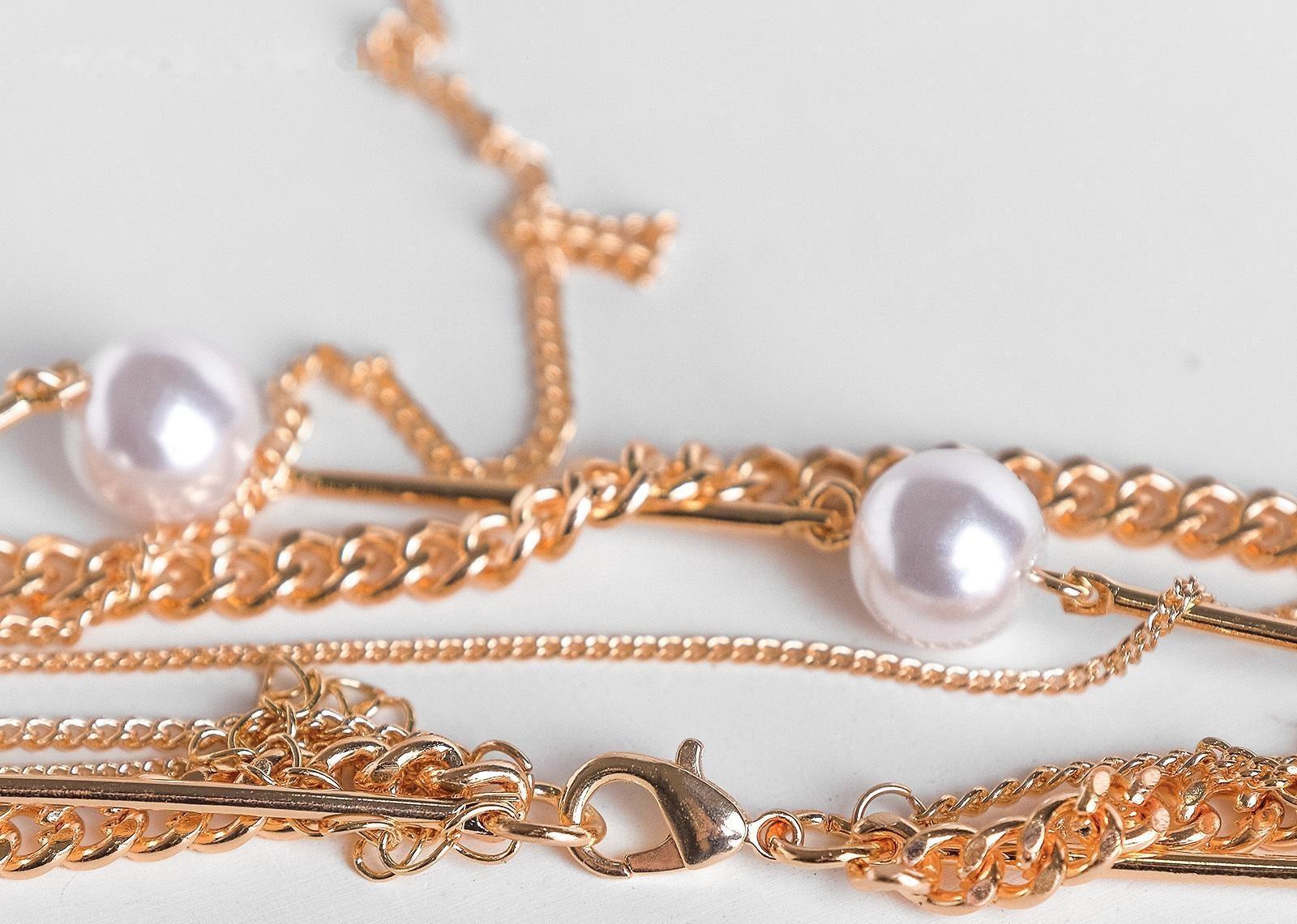 Бусы с жемчугом 